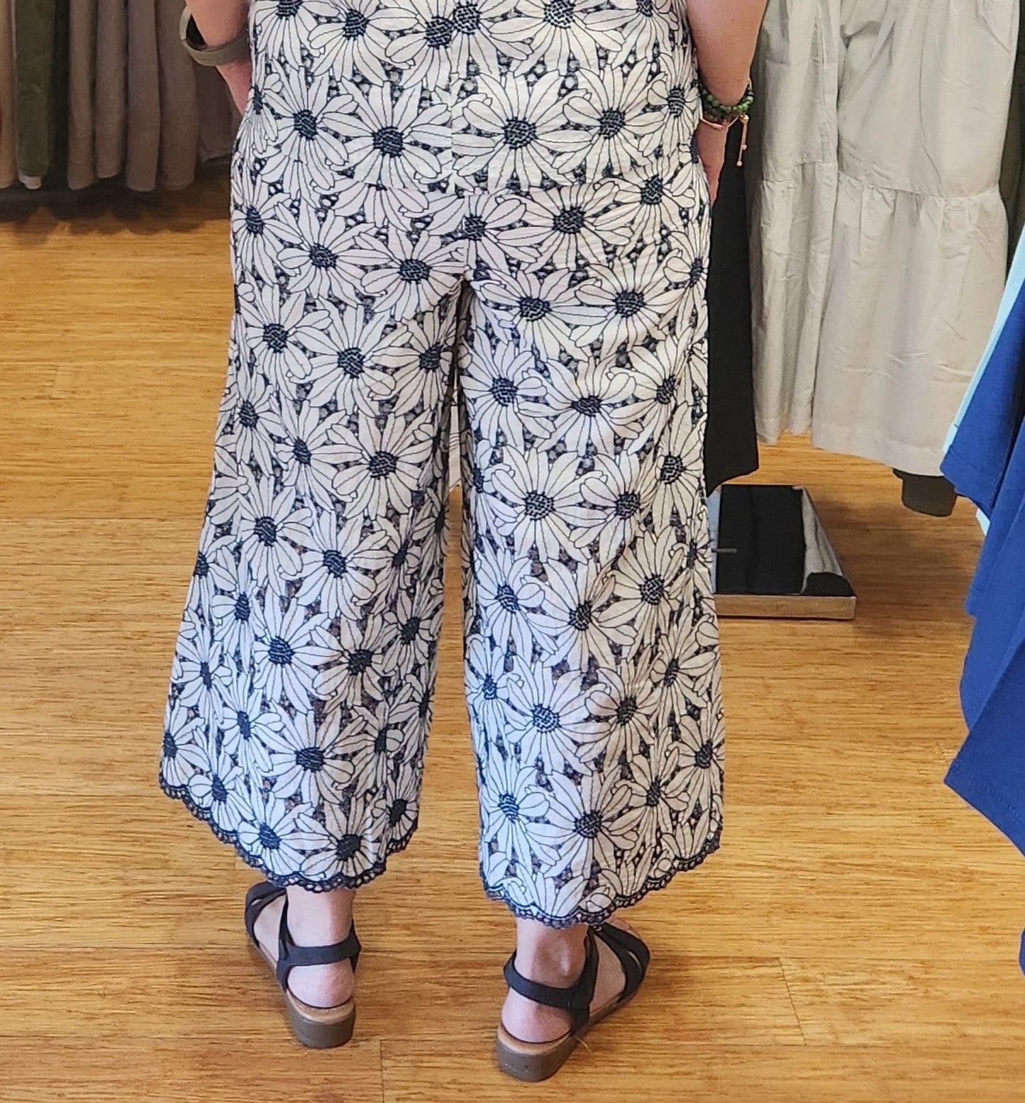 Pant Deauville White/Navy Valia Auvalia Group