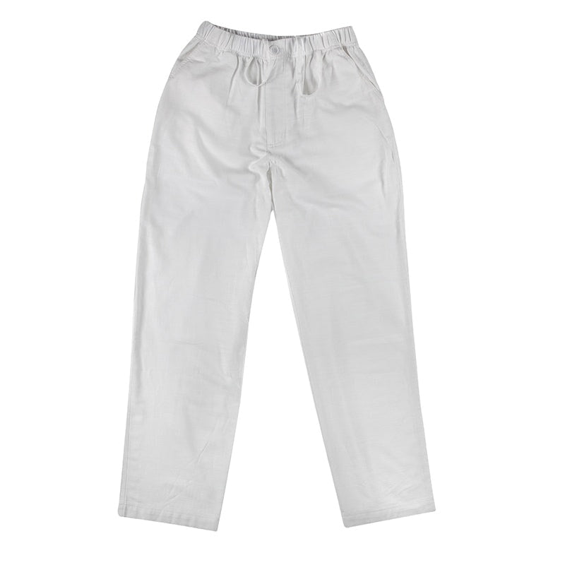Bamboo Fibre Beach Pants Mens Bottoms Kingston Grange M White