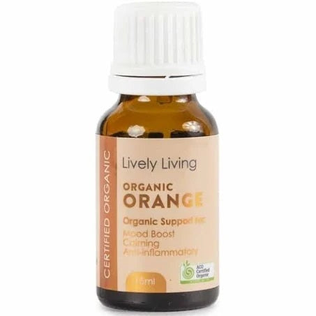 Organic Orange Essential Oil - Lively Living Life is for Living Foundation 