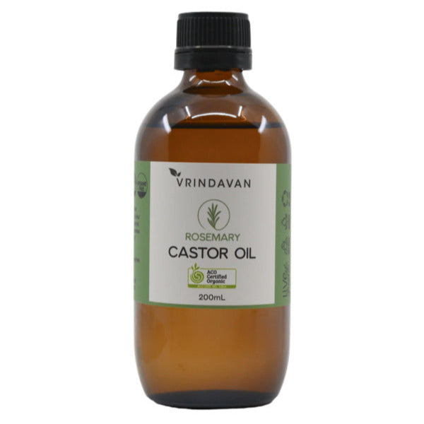 Oil Castor Organic Rosemary 200ml
