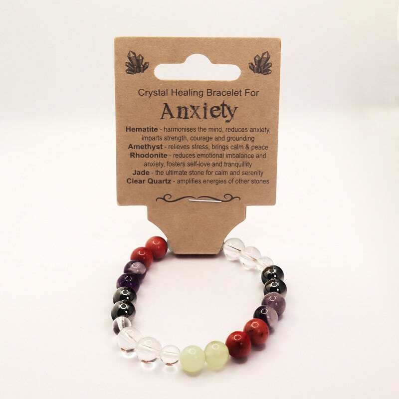 Bracelet Crystal Healing Anxiety Made By Earth