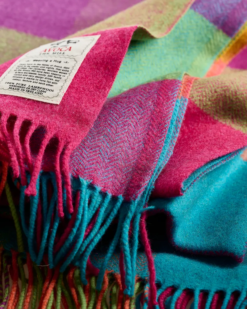 Circus Lambswool Throw