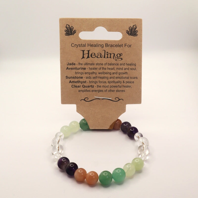Bracelet Crystal Healing Made By Earth