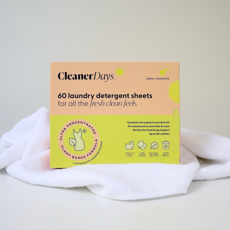 Laundry Detergent Sheets Lemon & Eucalyptus