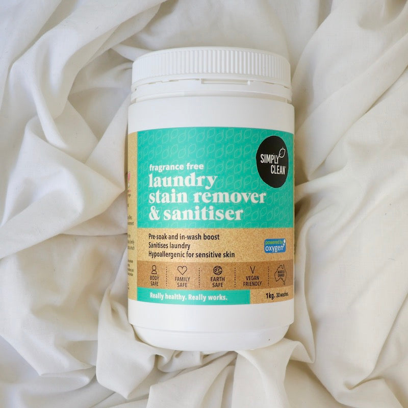 Laundry Stain Remover & Sanitiser Fragrance Free 1kg