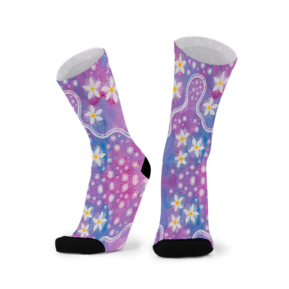 Socks Bamboo Pattern Unisex