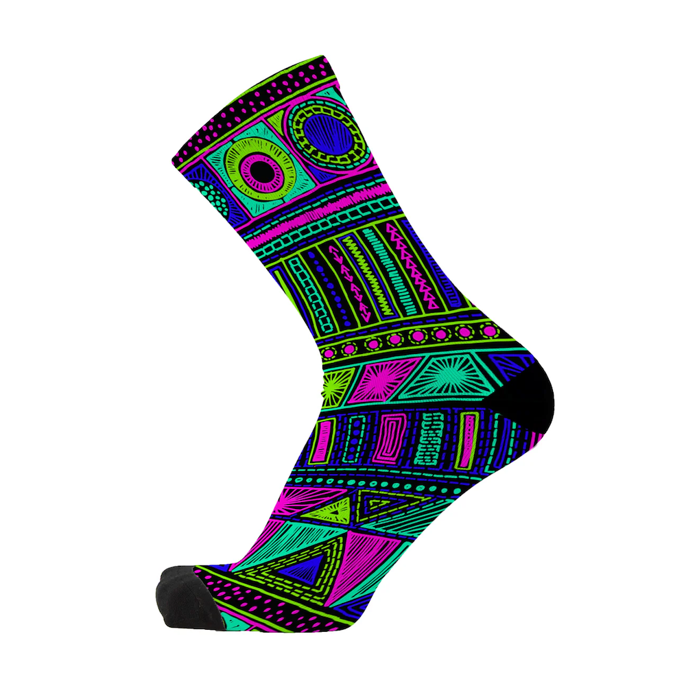 Socks Bamboo Pattern Unisex
