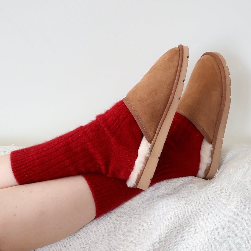 Socks Possum Merino Ribbed