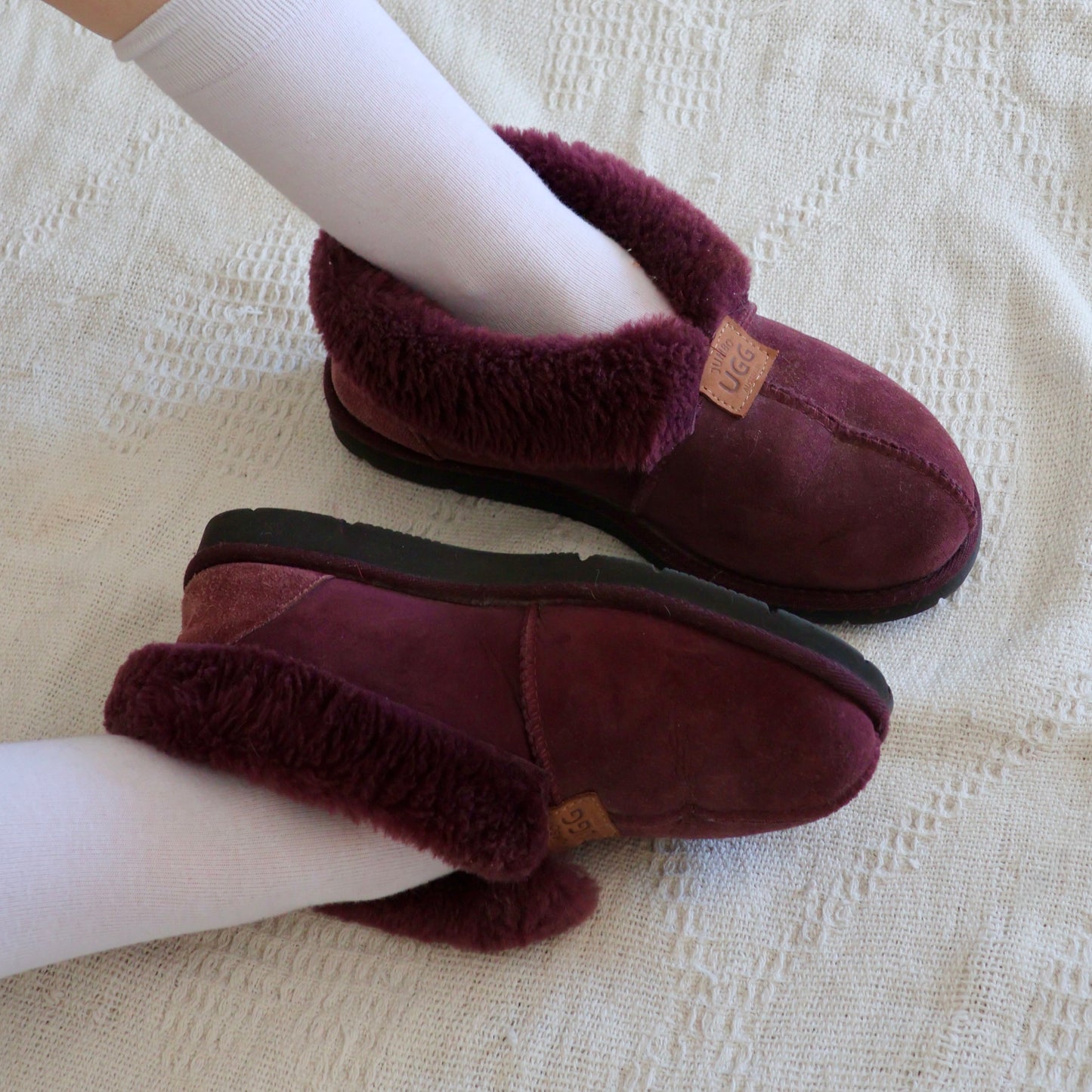 Slipper UGG 'Percey' Raisin