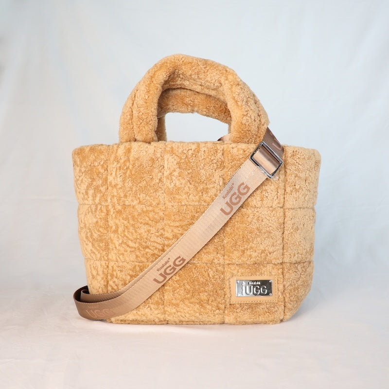 Sheepskin Kodiak Bag Chestnut Bags Earth to Life
