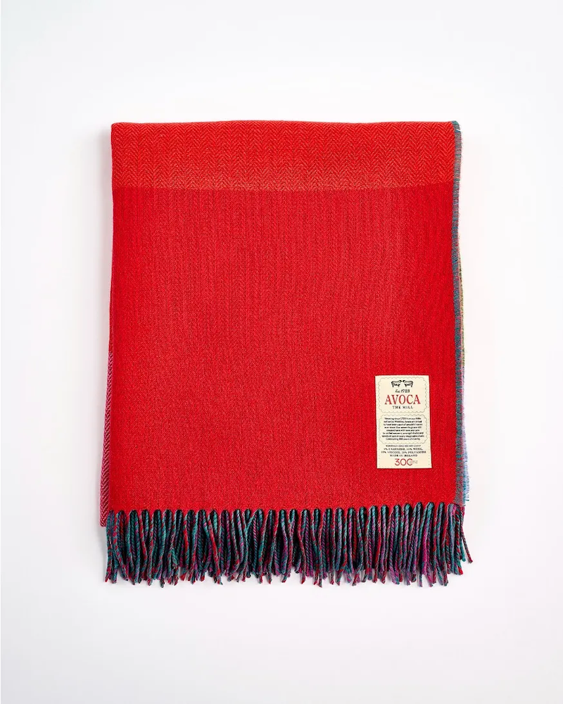 Sunburst Teal Stella Cashmere Blend Throw