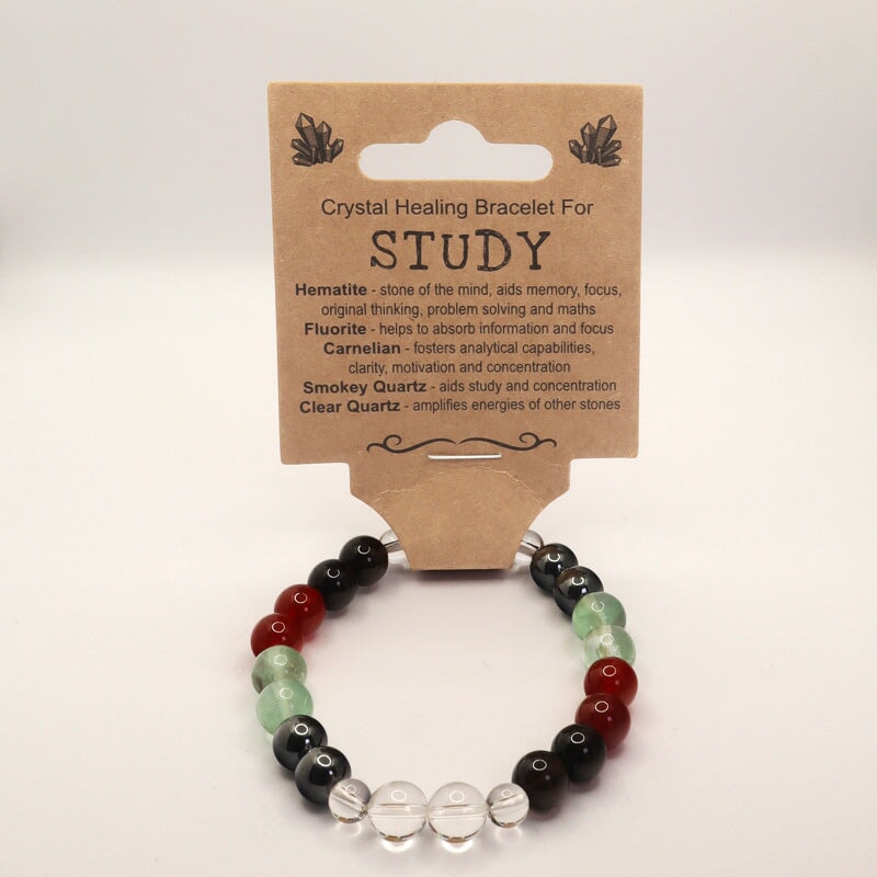 Bracelet Crystal Healing Study Made By Earth