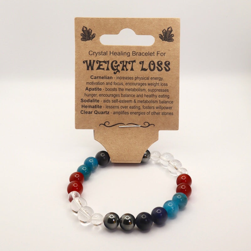 Bracelet Crystal Healing Weight Loss Made By Earth