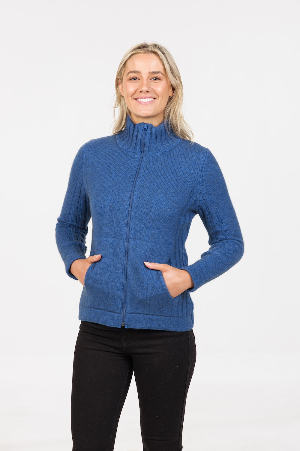 Essential Possum Merino Full Zip Jacket