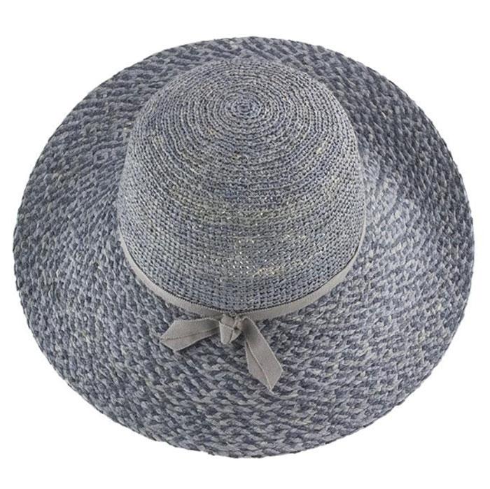 Hat Raffia Yulia Grey General Hatworld