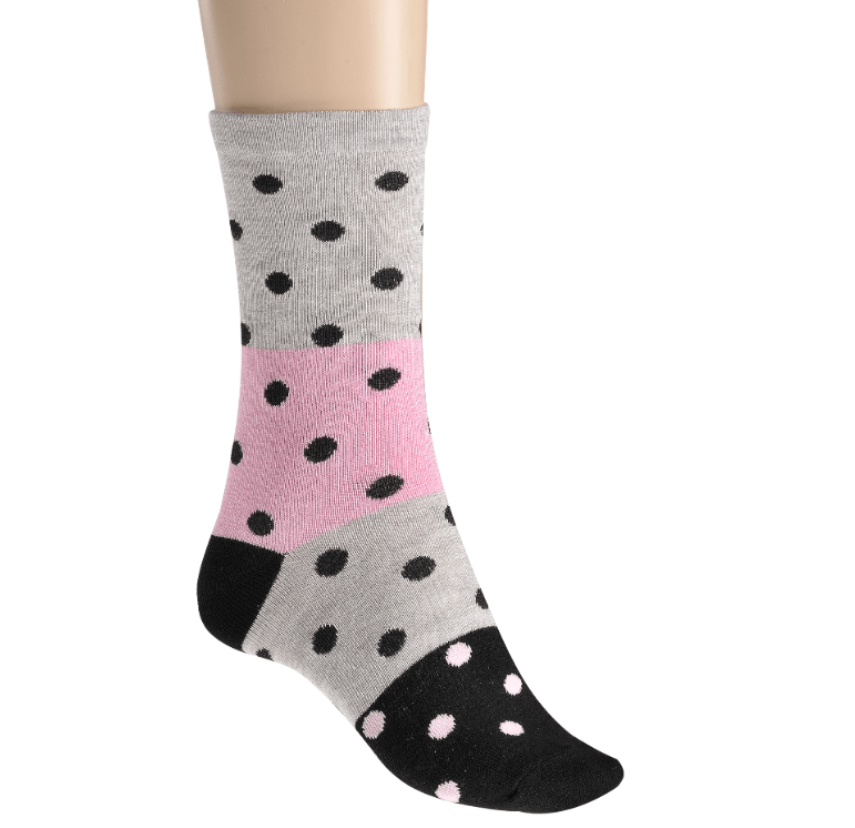 Socks Bamboo Womens Spot & Stripe General Kingston Grange 5-8 Spot