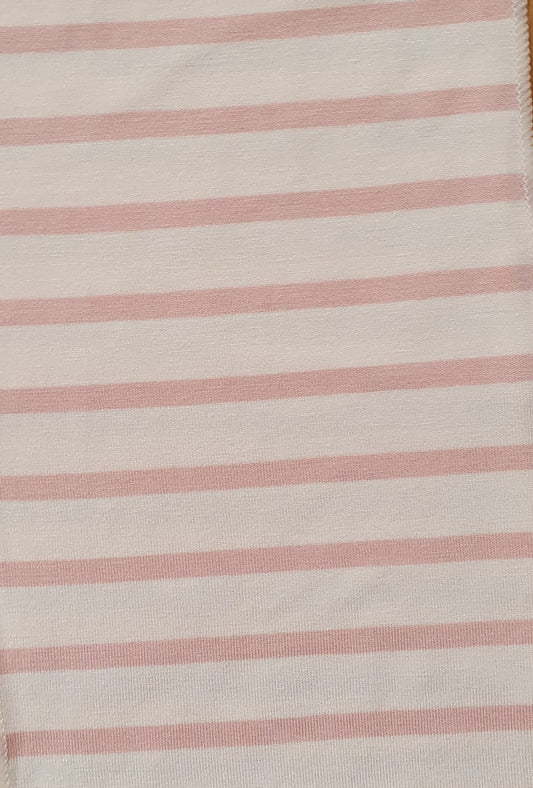 Tshirt Bamboo Baby General Boody 6-12 months Rose Stripe 