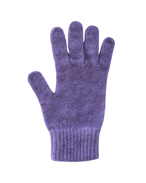 Teal possum merino wool gloves at Earth to Life