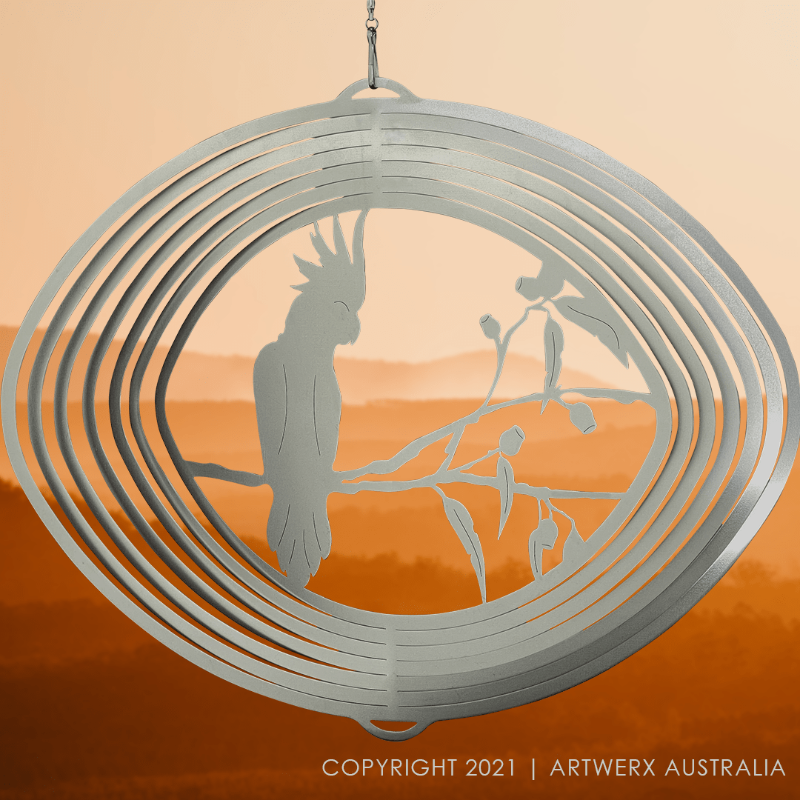 Wind Spinner Cockatoo 30cm General Artwerx 
