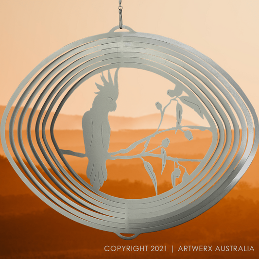 Wind Spinner Cockatoo 30cm General Artwerx 
