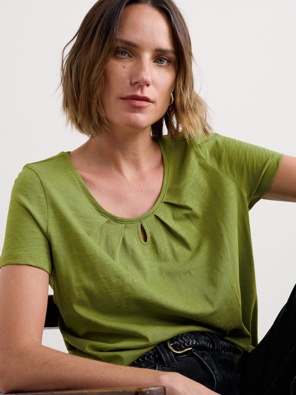 Women's Appletree Keyhole Top