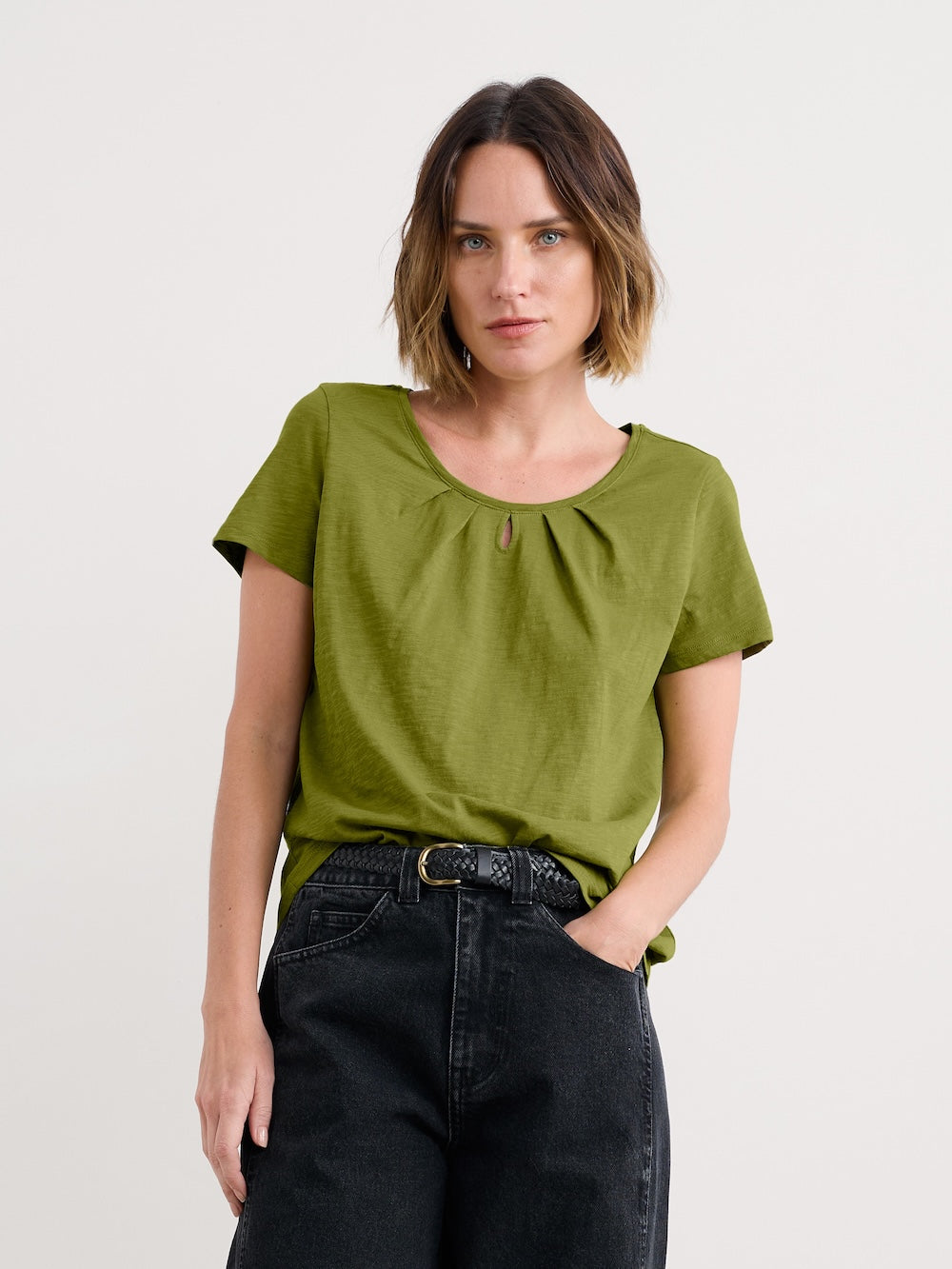 Women's Appletree Keyhole Top