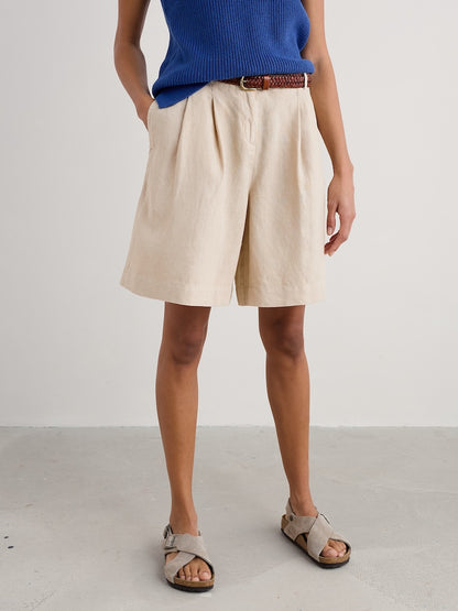 Women's Clover Bloom Linen Shorts