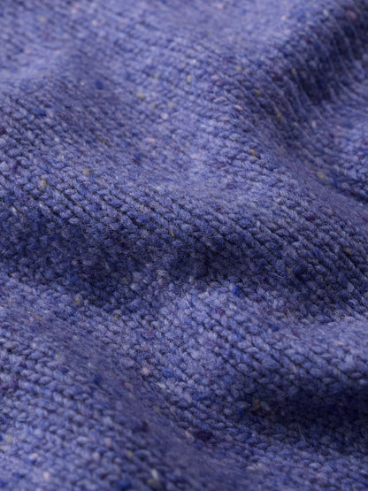 Close-up of purple fabric texture