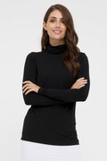 Turtleneck Bamboo Black General Bamboo Body 