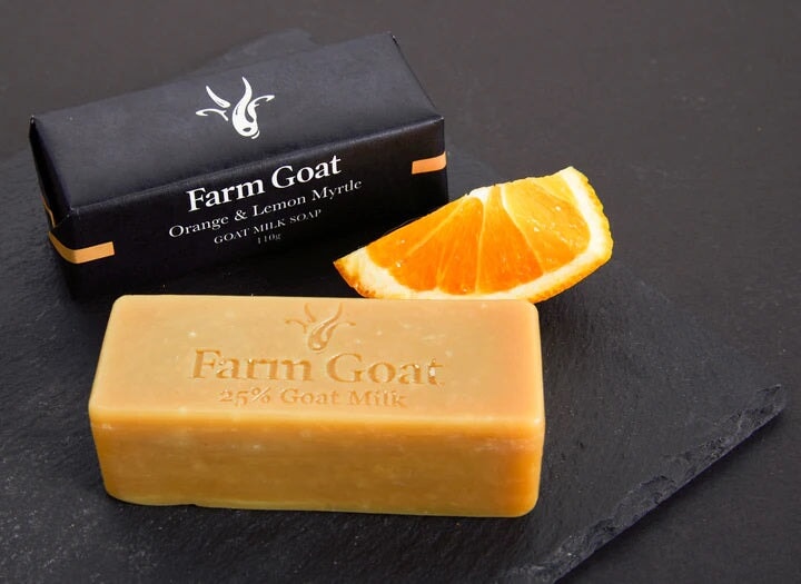 Soap Goat Milk - Orange & Lemon Myrtle General Farm Goat 
