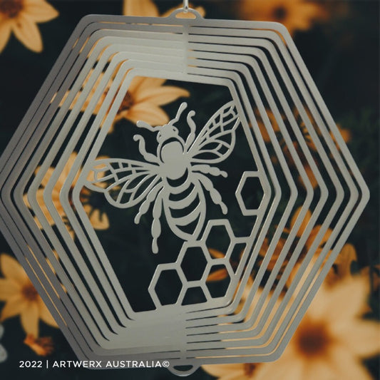Wind Spinner Honey Bee General Artwerx 