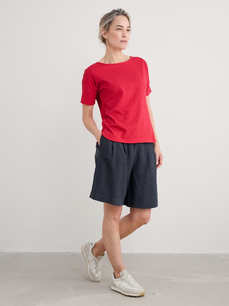 Women's Clover Bloom Linen Shorts