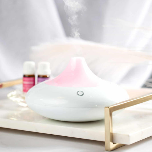 Diffuser Aroma-Dew Life is for Living Foundation White 