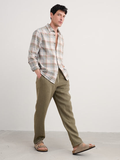 Men's Dip Circle Check Shirt