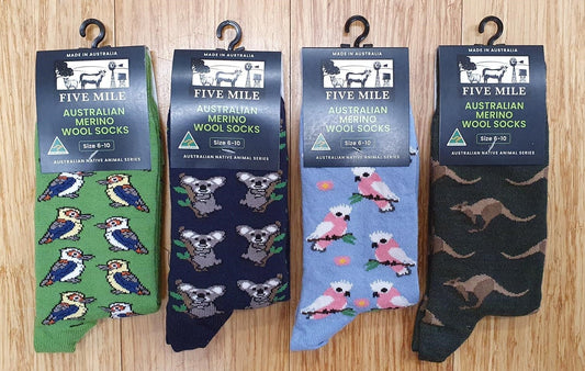 Socks Merino Australian Native Series Tranzanz 