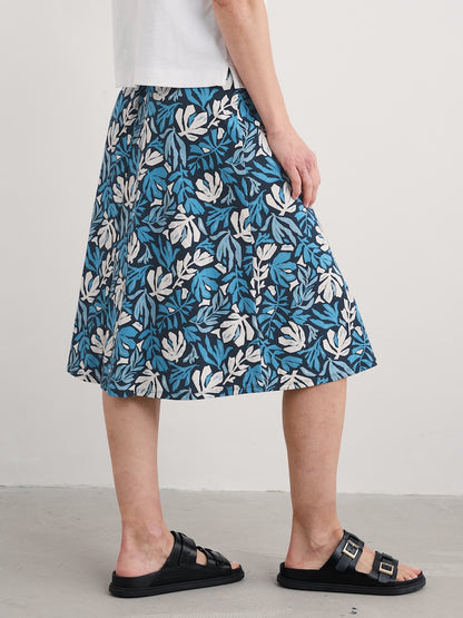 Women's Rose Calf Length Skirt