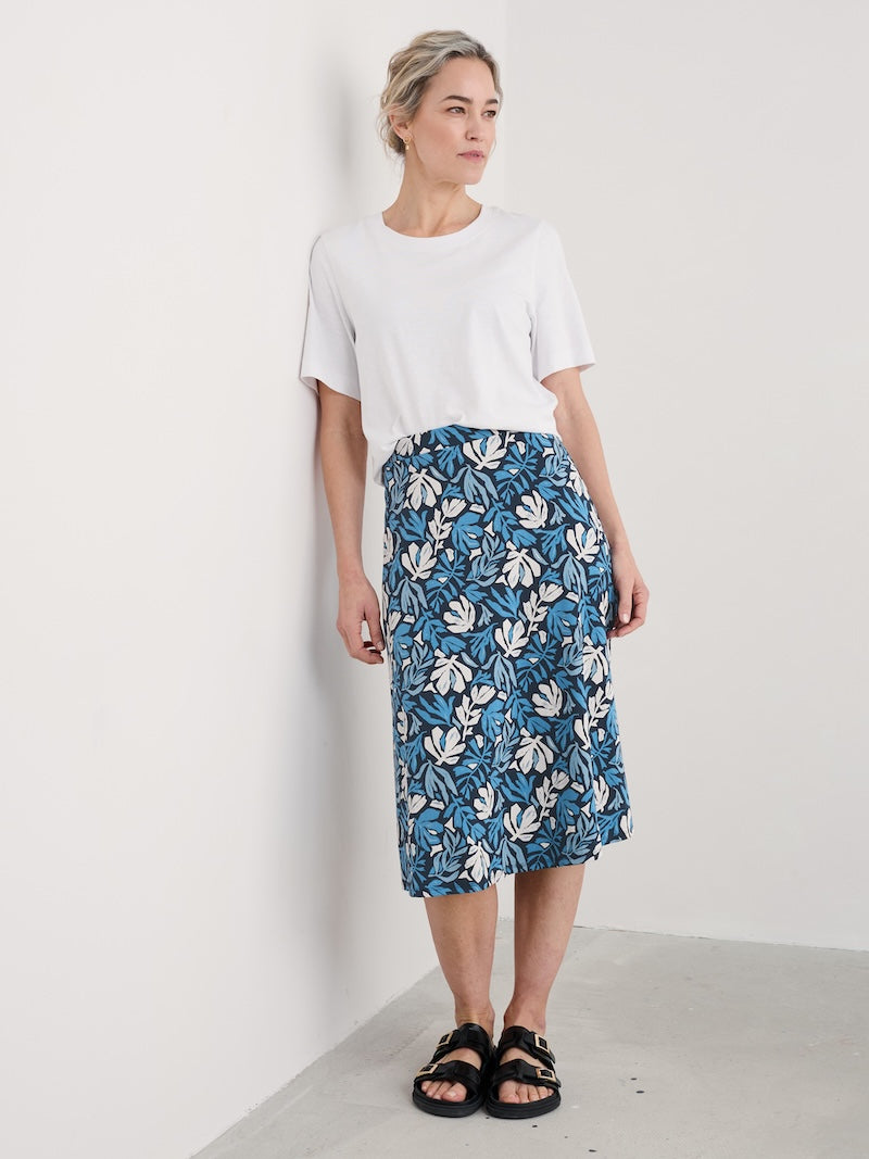 Women's Rose Calf Length Skirt
