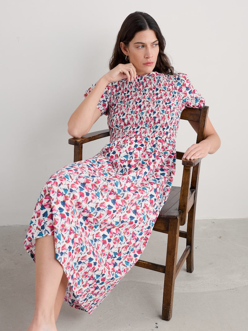 Women's Short Sleeve Meadowsweet Dress