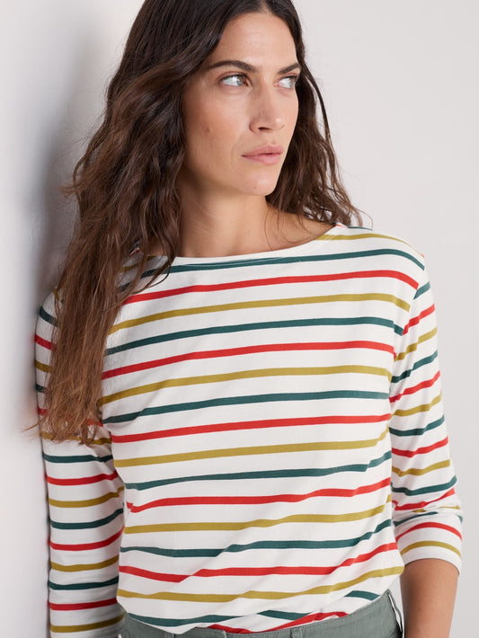 Women's Sailor 3/4 Sleeve Top