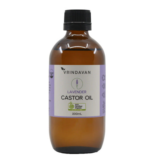 Oil Castor Organic Lavender 200ml
