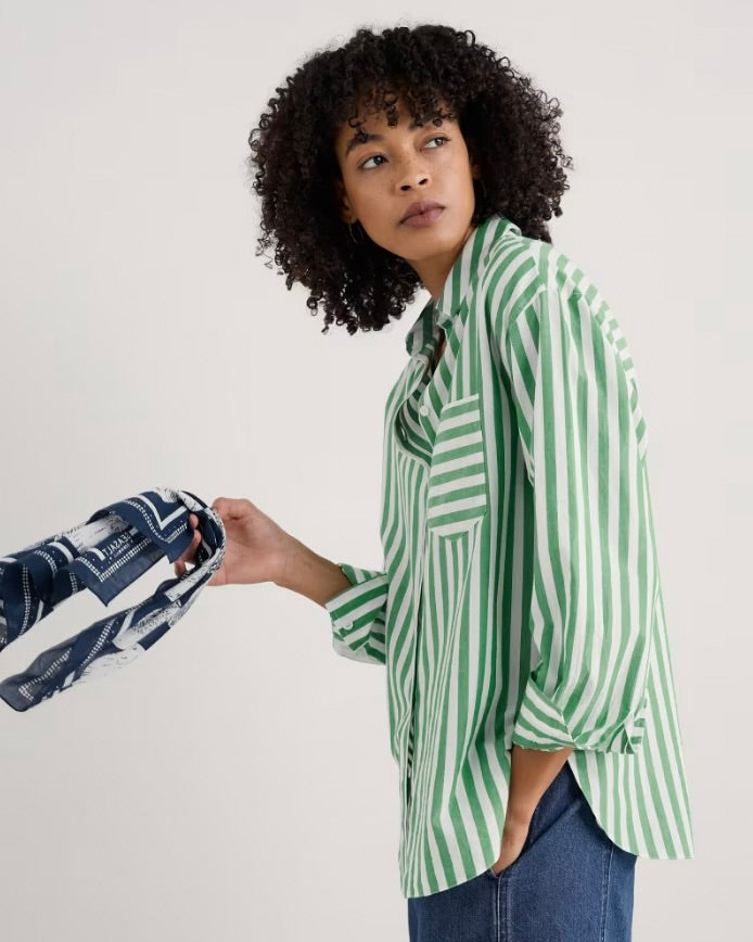 Women's Sea Path Oversized Shirt