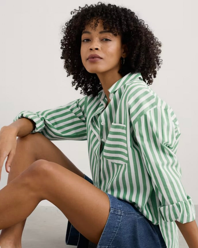 Women's Sea Path Oversized Shirt