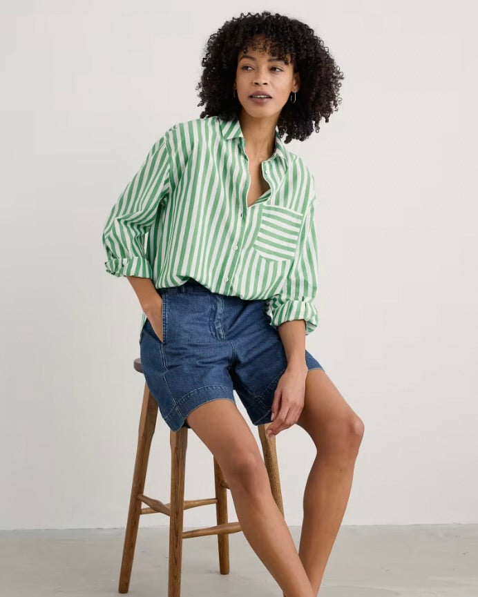 Women's Sea Path Oversized Shirt