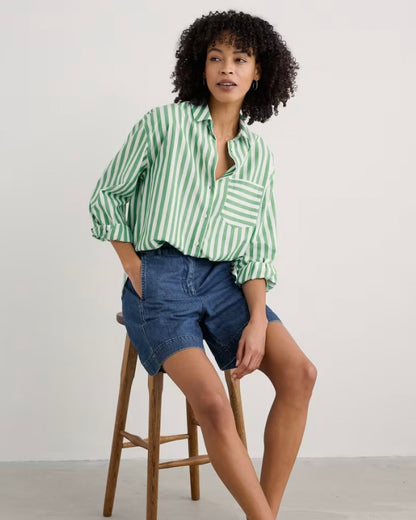 Women's Sea Path Oversized Shirt