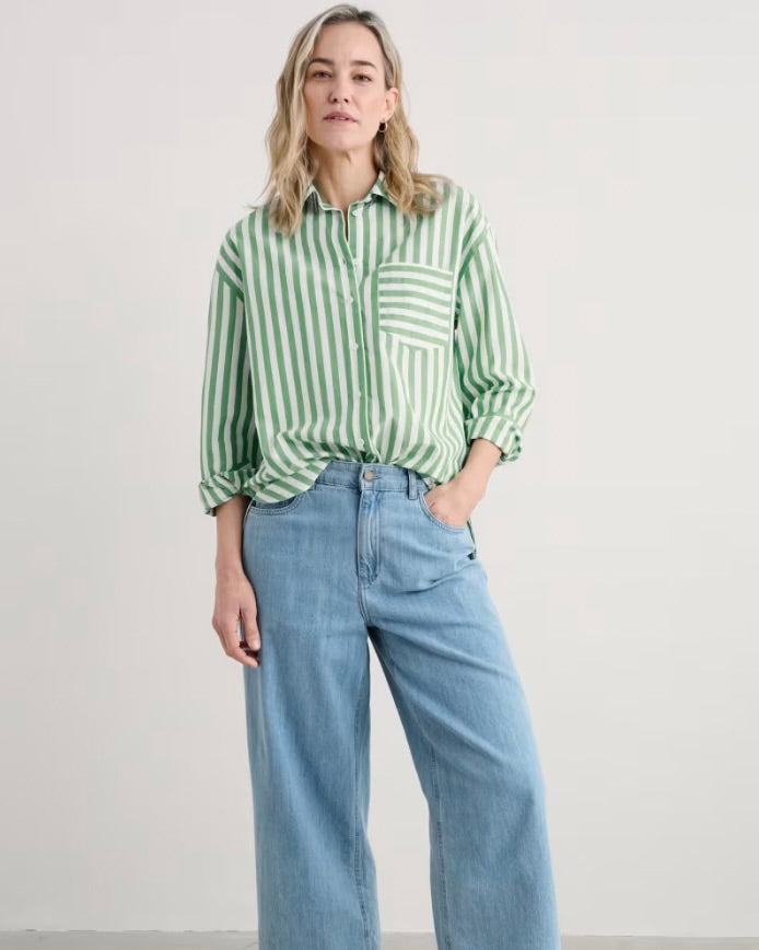 Women's Sea Path Oversized Shirt