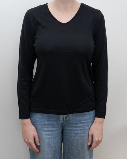 Women's Merino V-Neck Top