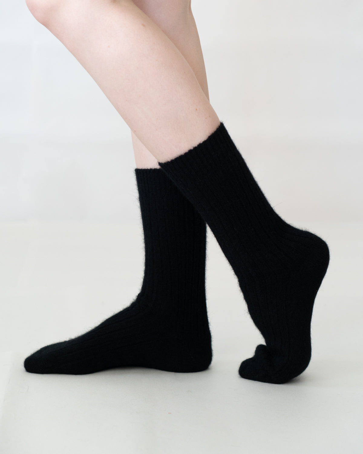 Socks Possum Merino Ribbed