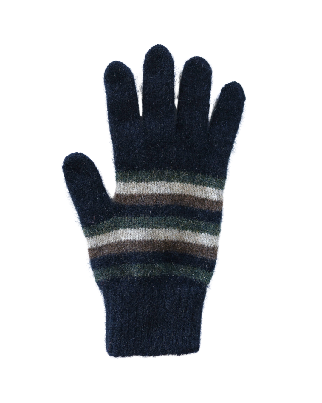 Gloves Possum Merino Striped (mixed)