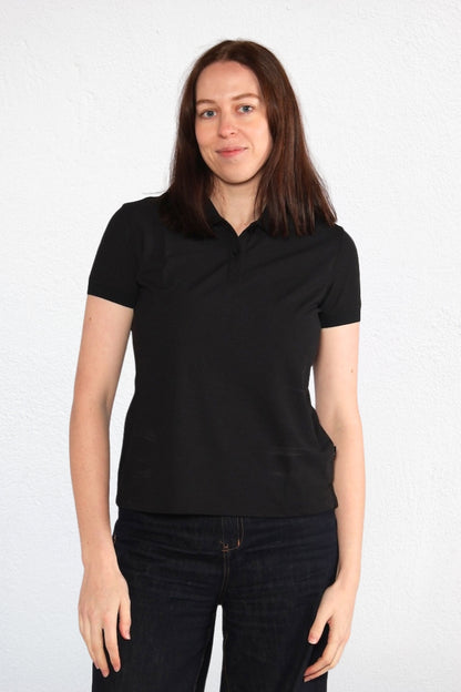 Women's ETL Seawool Polo Shirt - Jet Black