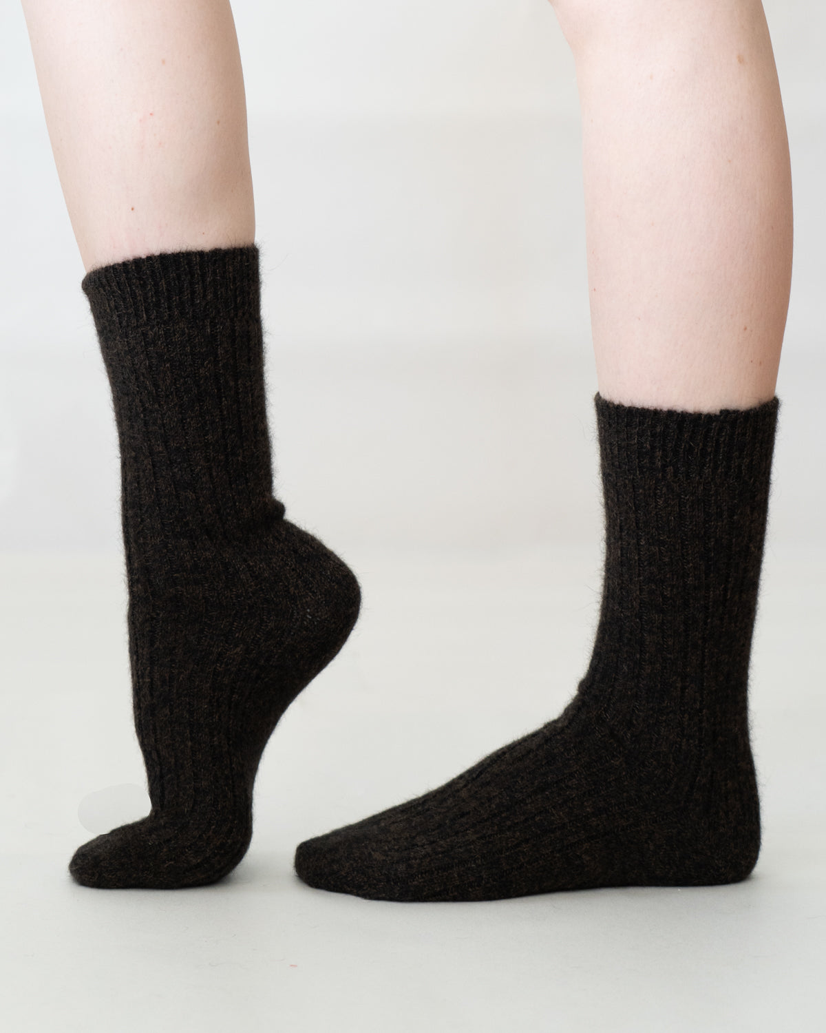 Socks Possum Merino Ribbed
